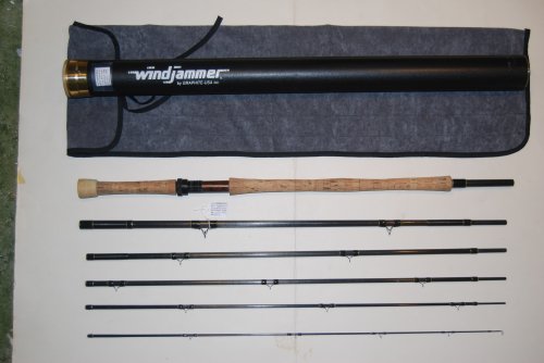 140 DEERFIELD SPEY ROD Graphite 6/1. 11 oz. #9/10 line.